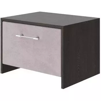 PROxSON Тумба Varna (ЛДСП Кантербери+ткань Дуб Кантербери/Teddy Лунный) 51x40