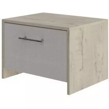 PROxSON Тумба Varna (ЛДСП+ткань Бунратти/Savana Milk (молочный)) 51x40