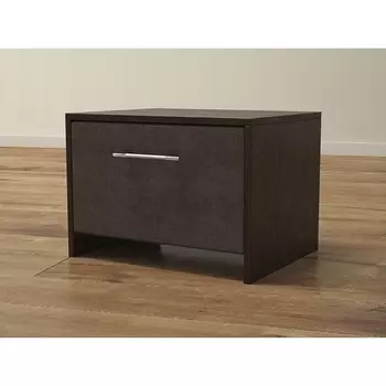 PROxSON Тумба Varna (ЛДСП Венге+ткань Венге/Savana Chocolate (шоколад)) 51x40