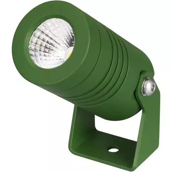 Прожектор уличный LED ALT-RAY-R42-5W Warm3000 (RAL 6010, 25 deg, 230V) (Arlight, IP67 Металл, 3 года) 042661