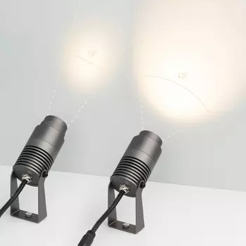 Прожектор уличный LED ALT-RAY-ZOOM-R52-8W Warm3000 (DG, 10-40 deg, 230V) (Arlight, IP67 Металл, 3 года) 028076(1)
