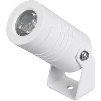 Прожектор уличный LED KT-RAY-COLOR-R42-6W RGB (WH, 25 deg, 12V) (Arlight, IP67 Металл, 3 года) 053629