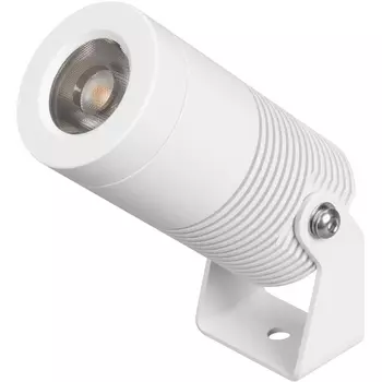 Прожектор уличный LED ALT-RAY-R44-8W Warm3000 (WH, 33 deg, 230V) (Arlight, IP67 Металл, 3 года) 053633