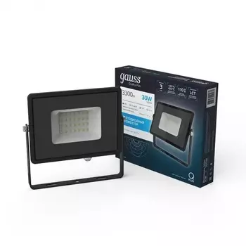 Прожектор уличный IP65 LED Gauss Qplus 613511330