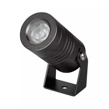 Прожектор светодиодный KT-RAY-COLOR-R42-6W RGB (DG, 25 deg, 12V) (Arlight, IP67 Металл, 3 года) 028916