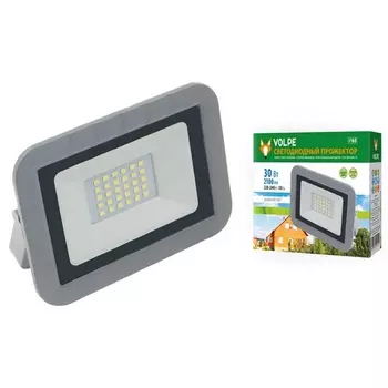 Прожектор уличный светодиодный ULF-Q591 30W/DW IP65 220-240В картон Volpe SILVER