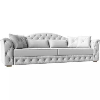 Прямой диван Артис НПБ (Экокожа/Бежевый) Лига Диванов 120348