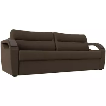 Прямой диван Форсайт (рогожка коричневая) Лига Диванов 100757