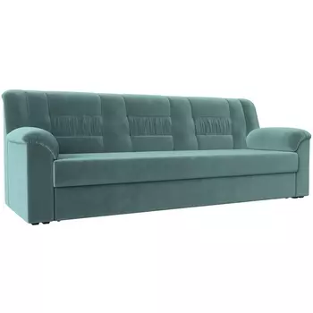 Прямой диван Карелия (велюр бирюзовый) Лига Диванов 113315