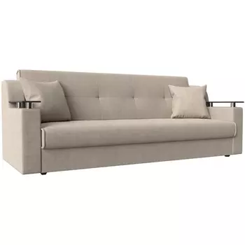 Прямой диван книжка Сенатор (рогожка бежевая) Лига Диванов 100626