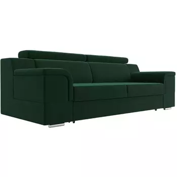 Прямой диван Лига-003 (Велюр/Зеленый) Лига Диванов 117106