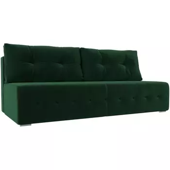 Прямой диван Лондон (велюр зеленый) Лига Диванов 100640