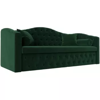 Прямой диван Мечта (велюр зеленый) Лига Диванов 112852