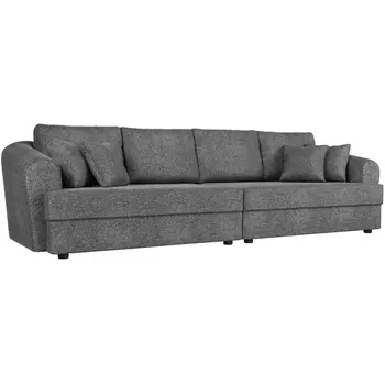 Прямой диван Милтон (рогожка серая) Лига Диванов 100667