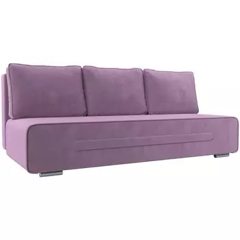 Прямой диван Приам (Микровельвет/Фиолетовый) Лига Диванов 118679