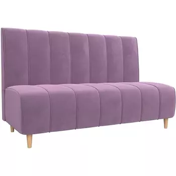 Прямой диван Ральф (микровельвет сиреневый) Лига Диванов 110675
