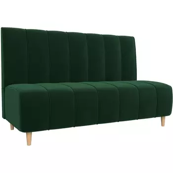 Прямой диван Ральф (велюр зеленый) Лига Диванов 104135