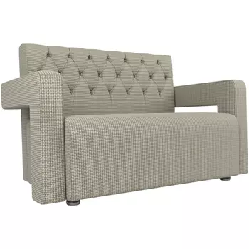 Прямой диван Рамос Люкс 2-х местный (рогожка корфу 02) Лига Диванов 109093