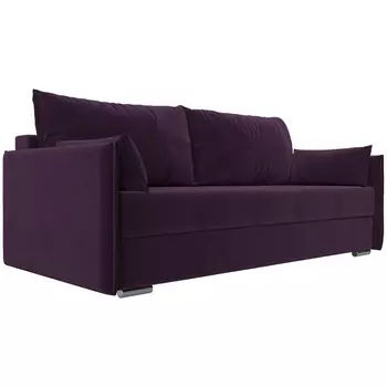 Прямой диван Сайгон (Велюр/Фиолетовый) Лига Диванов 115106