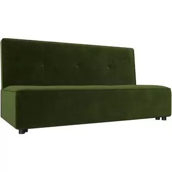 Прямой диван Зиммер (микровельвет зеленый) Лига Диванов 108553