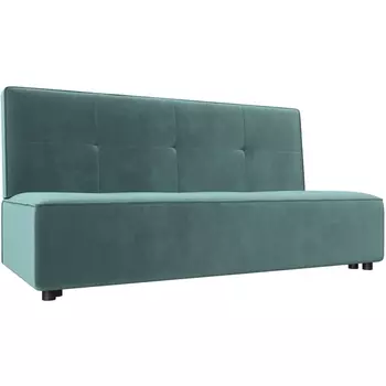 Прямой диван Зиммер (велюр бирюзовый) Лига Диванов 108544