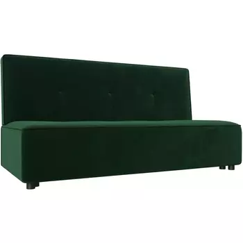 Прямой диван Зиммер (велюр зеленый) Лига Диванов 108545