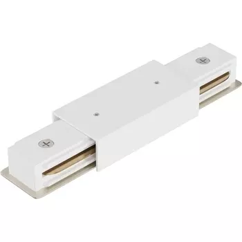 Прямой коннектор питания с вводом питания Unity (однофазный) белый Maytoni Accessories for tracks Unity TRA001CB-11W