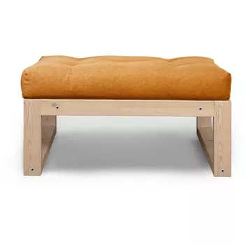 Пуф Arsko Астер сосна оранжевая рогожка