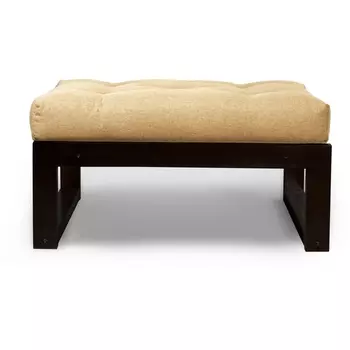 Пуф Arsko Астер венге бежевая рогожка