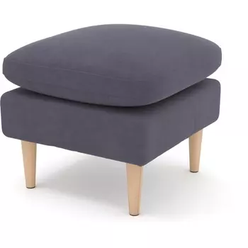 Пуф Arsko Корс фиолетовый велюр