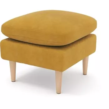Пуф Arsko Корс горчичный велюр