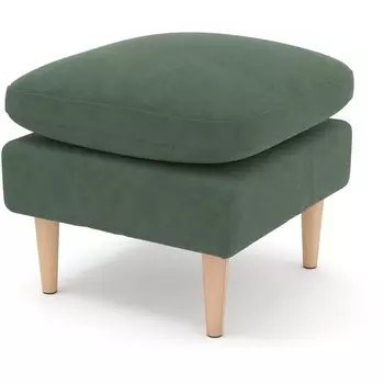 Пуф Arsko Корс зеленый велюр