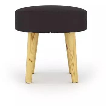 Пуф Arsko Сканди 2 коричневая рогожка