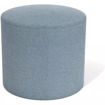 Пуф Arsko Сканди 3 серо-голубая рогожка