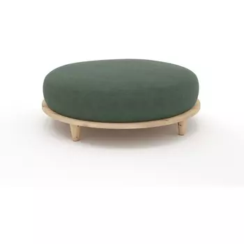 Пуф Arsko Сканди 4 зеленый велюр
