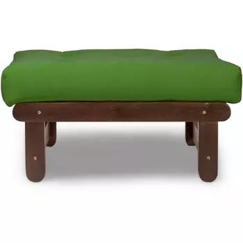 Пуф Arsko Сламбер орех зеленый вельвет