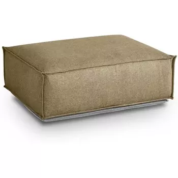 Пуф Asti ОГОГО (арт.680411), (Рогожка/Серый,Светло-коричневый) ОГОГО Обстановочка!