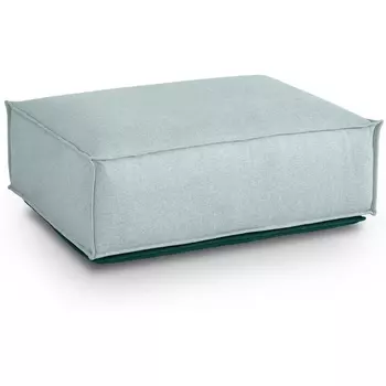 Пуф Asti ОГОГО (арт.680413), (Рогожка/Бирюзовый,Светло-зеленый) ОГОГО Обстановочка!