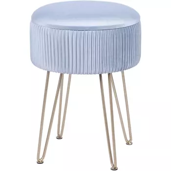 Пуф Астор светло-голубой Stool Group арт.УТ000039499