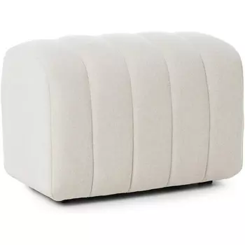 Пуф Bionica (Рогожка/Белый) ОГОГО Обстановочка! арт.886211