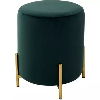 Пуф для гостиной RICE BLUVEL-78 GREEN / GOLD М-City M-City