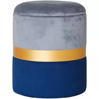 Пуф Dreambag Аризона Серо-Синий (Золото) 13808