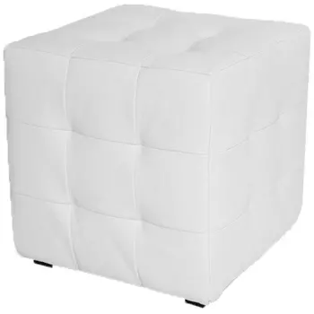 Пуф Dreambag Лотос Белый ЭкоКожа 13199