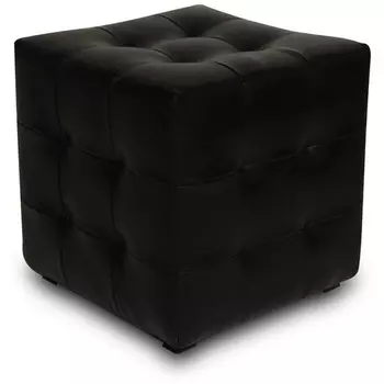 Пуф Dreambag Лотос Черный ЭкоКожа 396849