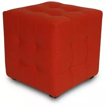 Пуф Dreambag Лотос Красный ЭкоКожа 634318