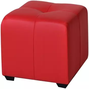 Пуф Dreambag Николь Красный ЭкоКожа 1111400