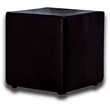 Пуф Dreambag Валенсия Черный ЭкоКожа 13165