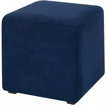 Пуф Dreambag Валенсия Синий Велюр 13359
