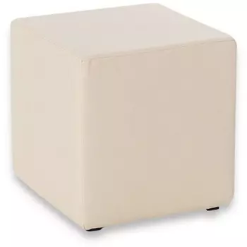 Пуф Dreambag Валенсия Светло-Бежевый ЭкоКожа 13162