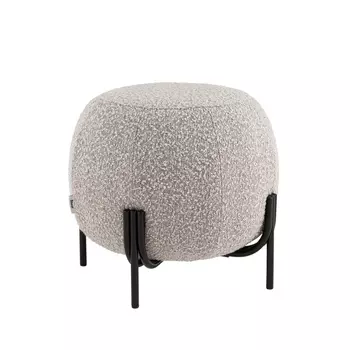 Пуф Флик new ткань букле серо-бежевый Stool Group арт.УТ000040000